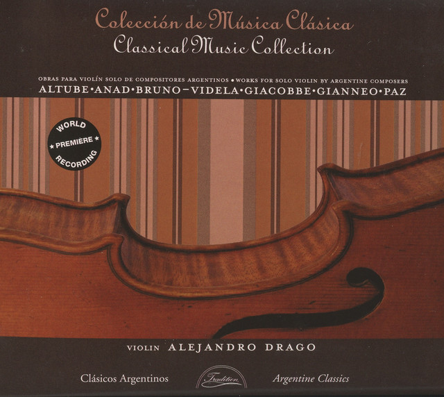 Works for Solo Violin by Argentine Composers cover art