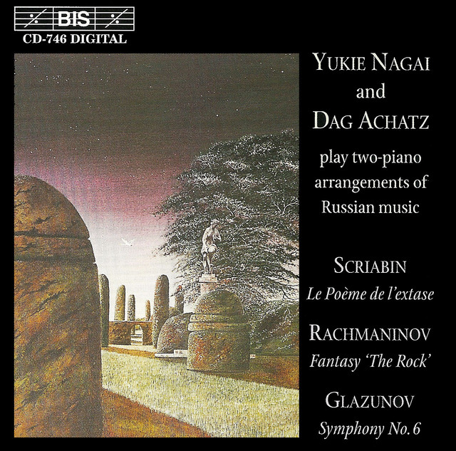 Glazunov: Symphony No. 6 (Arr. for 2 Pianos) cover art