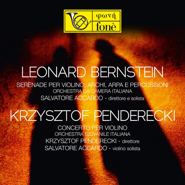 Bernstein: Serenade & Penderecki: Concerto per violino cover art