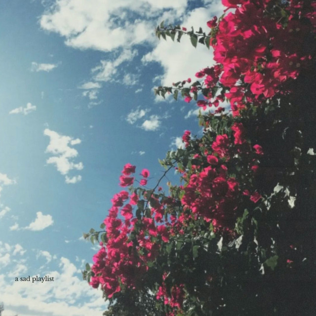 a sad playlist cover art
