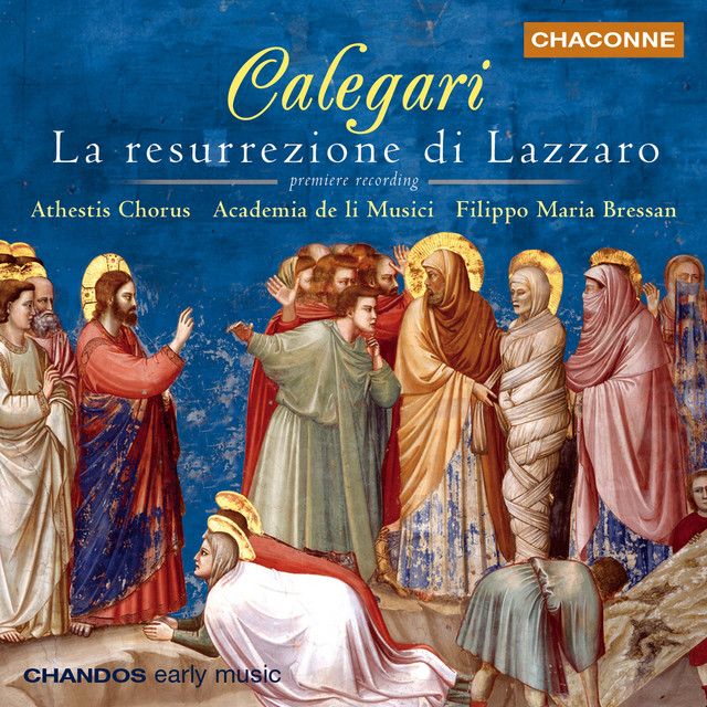 Calegari: The Raising Of Lazarus cover art
