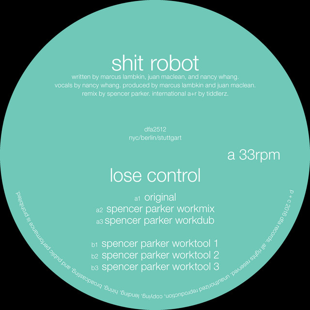 Lose Control - Spencer Parker Workmix album art
