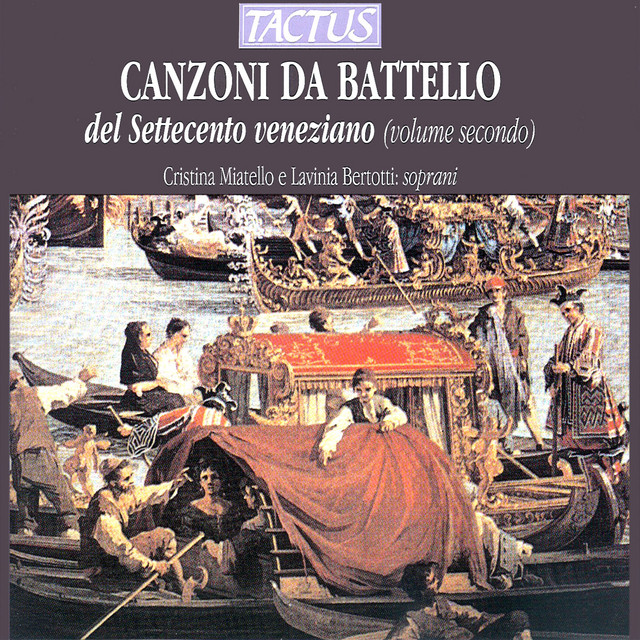 Canzoni da Battello del Settecento veneziano, Vol. 2 cover