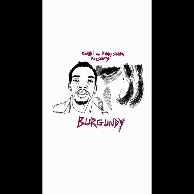 Burgundy cover art
