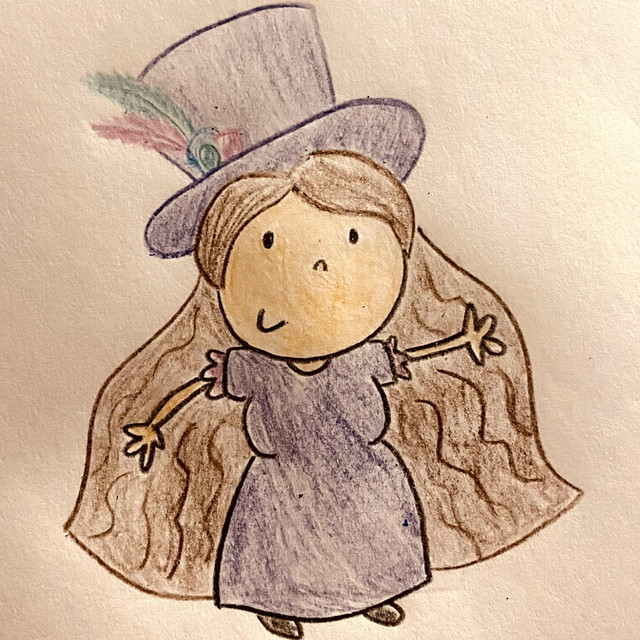 The Goddess in Her Purple Gown cover art