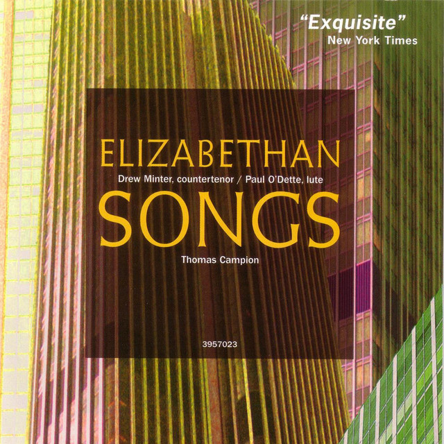 Thomas Campion: Elizabethan Songs cover art