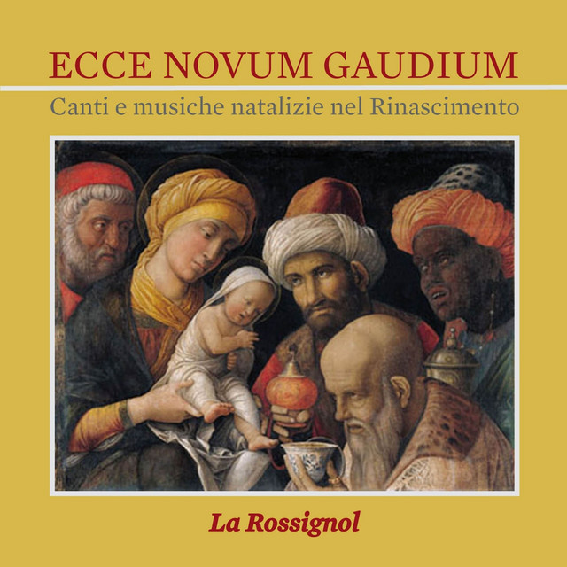 Ecce Novum Gaudium, canti e musiche natalizie nel rinascimento cover art