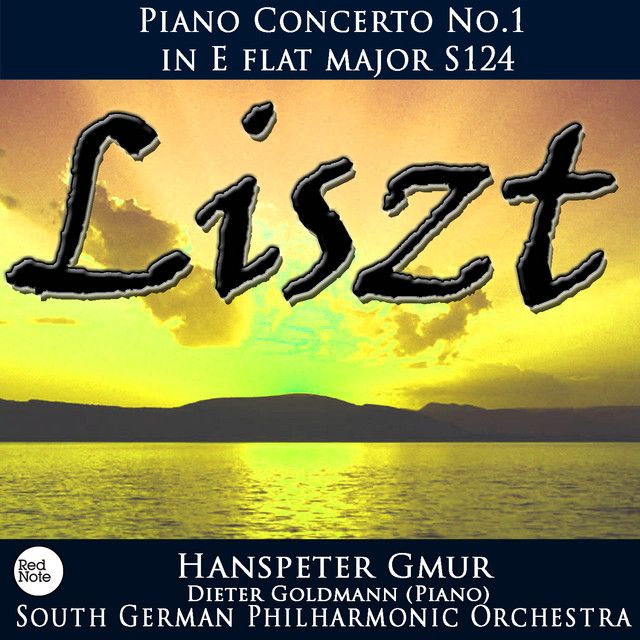 Liszt: Piano Concerto No.1 in E flat major S124 cover