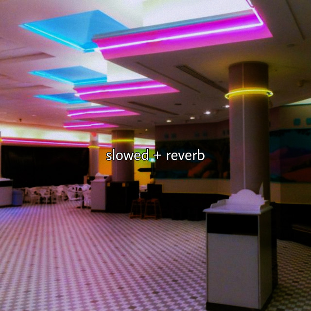 warm nights (slowed & reverb) cover art