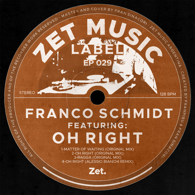 Oh Right - Alessio Bianchi Remix cover art