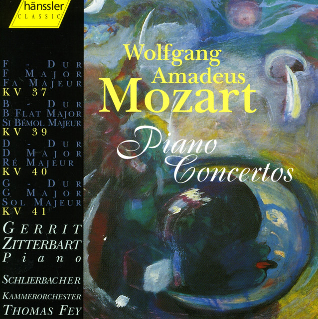 Piano Concerto No. 3 in D Major, K. 40: III. Presto cover art