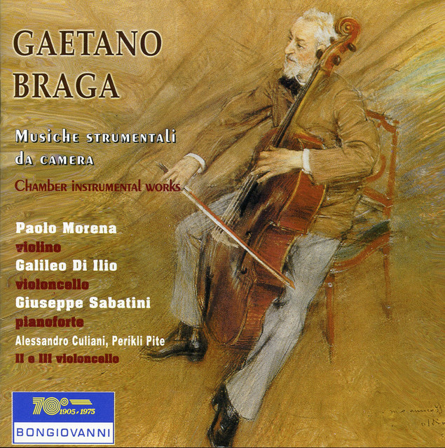Braga: Musiche strumentali da camera cover art