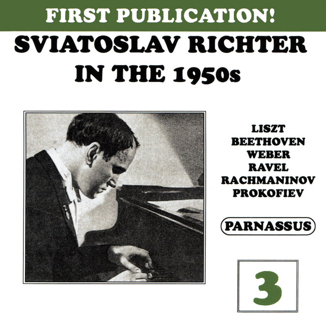 Sviatoslav Richter in the 1950s, Vol. 3 cover art