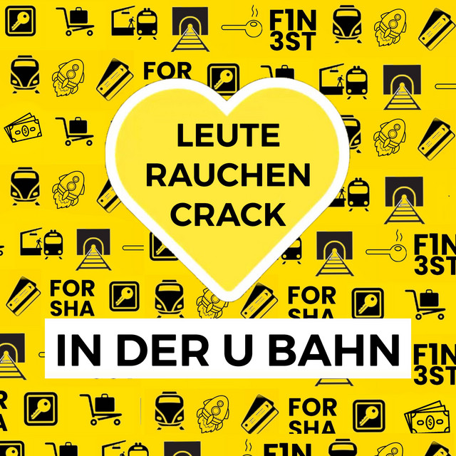 Leute rauchen Crack in der U Bahn cover art