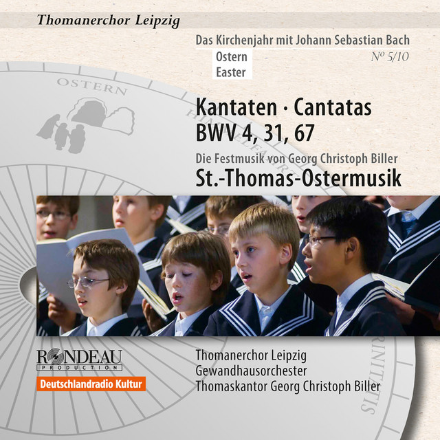 Johann Sebastian Bach: Cantatas / Kantaten BWV 4, 31, 67 (Das Kirchenjahr Mit Bach: Ostern / The Liturgical Year with Bach: Easter Vol. 5)