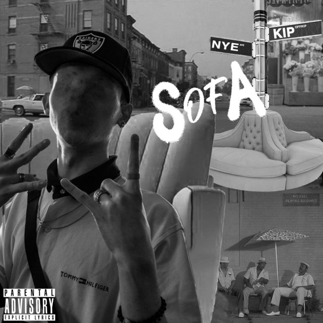 Sofa cover art