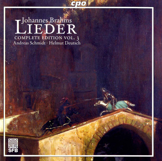 Brahms: Lieder (Complete Edition, Vol. 3) cover art