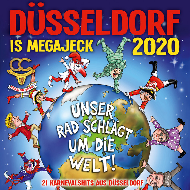 Düsseldorf is megajeck 2020 cover art