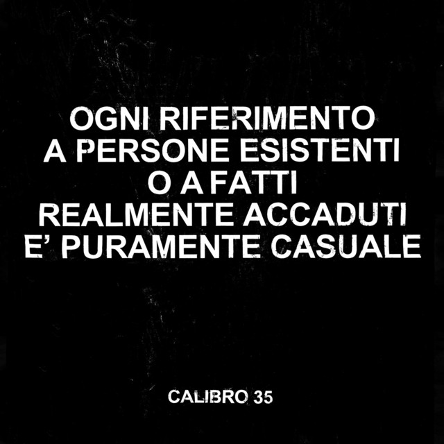 Ogni Riferimento a Persone Esistenti O a Fatti Realmente Accaduti è Puramente Casuale cover art