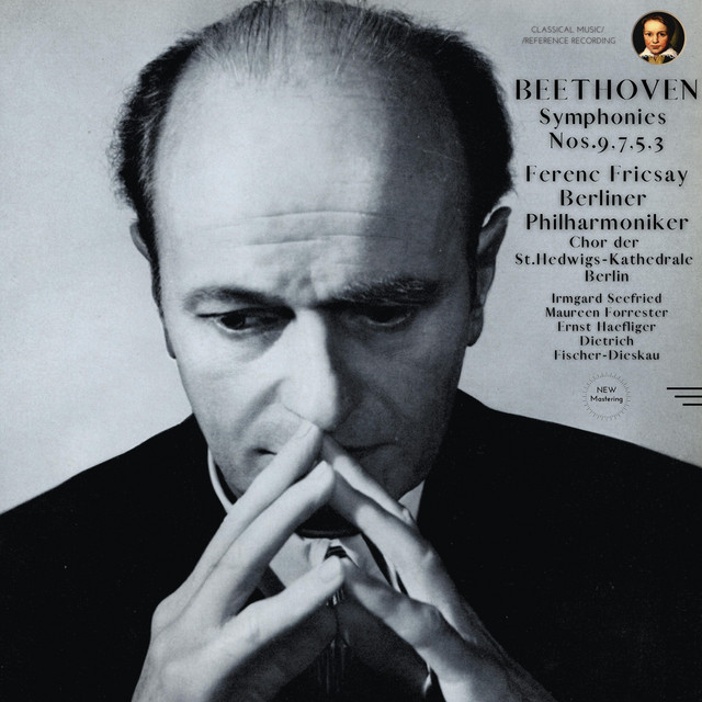 Beethoven: Symphonies Nos. 9,7,5,3 by Ferenc Fricsay (2022 Remastered, Berlin 1958-1962) cover art