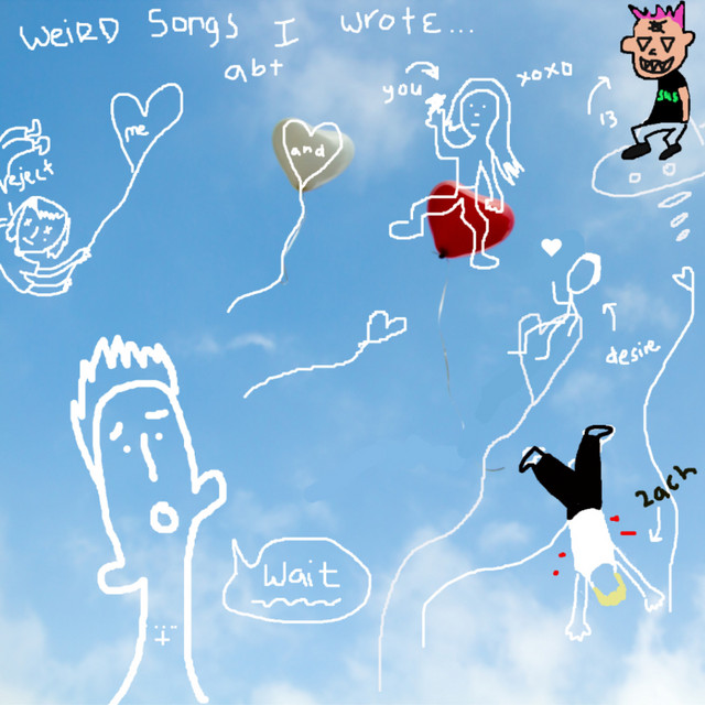 Weird songs i wrote abt me and you cover art