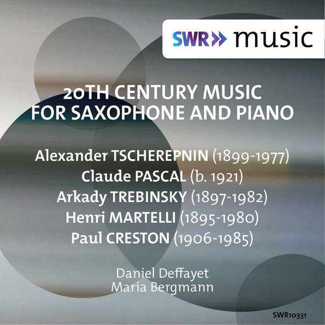 Saxophone Sonata, Op. 19: I. With Vigor cover art