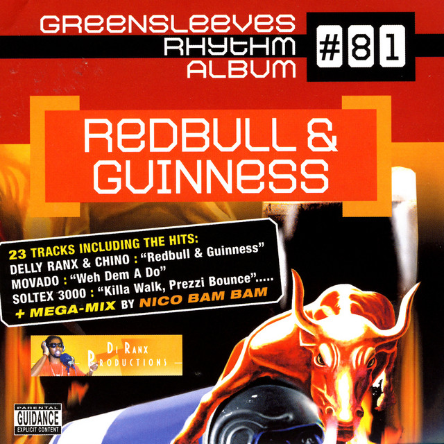 Greensleeves Rhythm Album #81: Redbull and Guinness cover