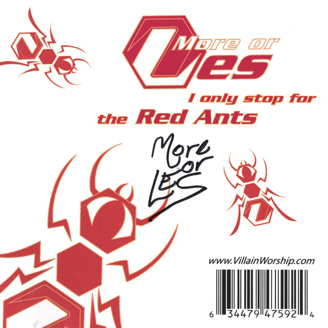 I Only Stop For The Red Ants cover art