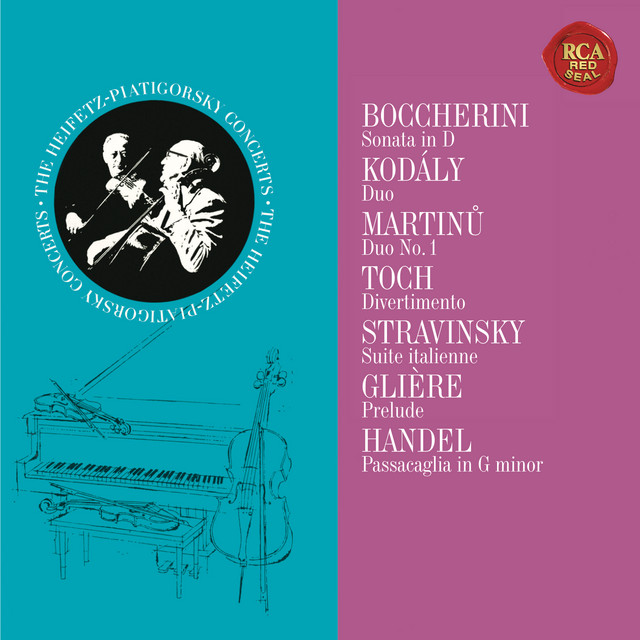 Heifetz and Piatigorksy: The Duo Collection (Heifetz Remastered)