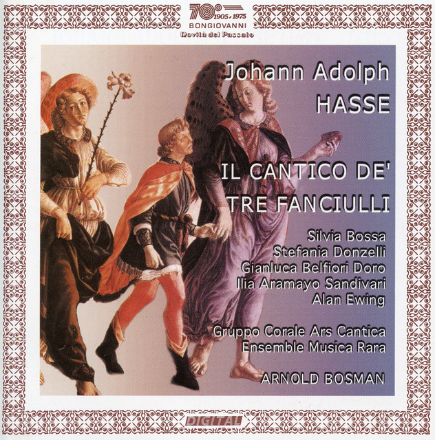 Hasse: Il cantico de' tre fanciulli (Live)