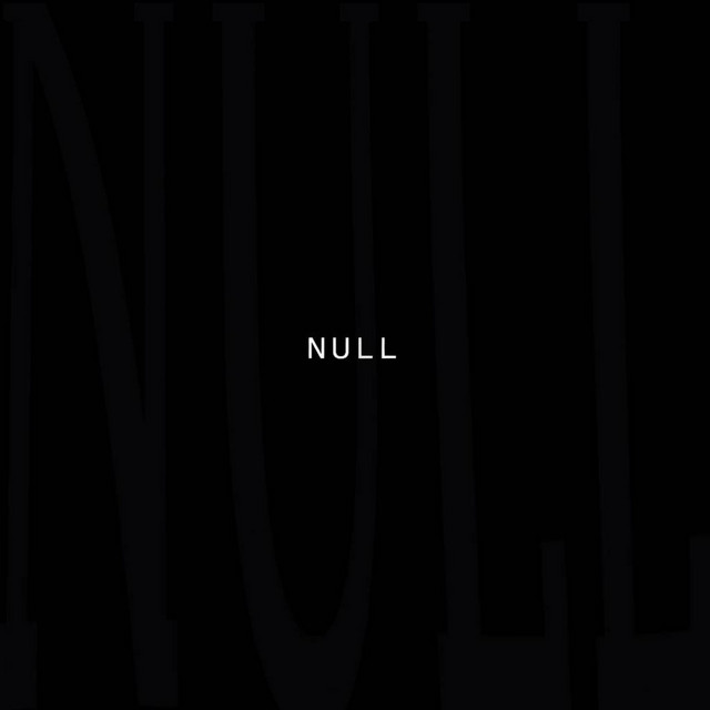 null cover art
