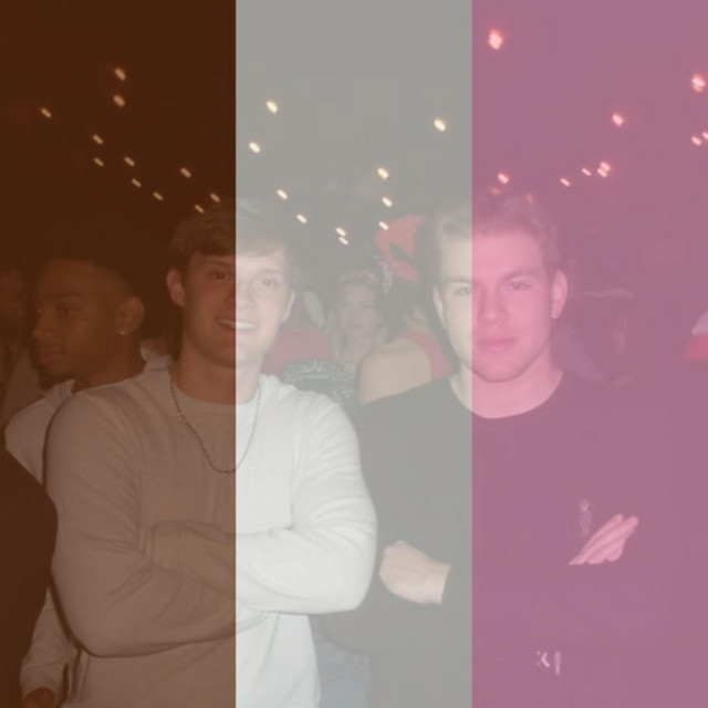 Brown, Pink, and White cover art