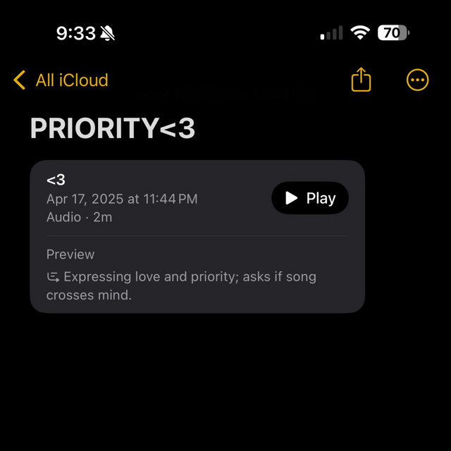 Priority cover art