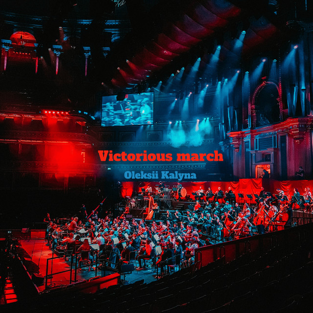 Cover art: Victorious march — Oleksii Kalyna