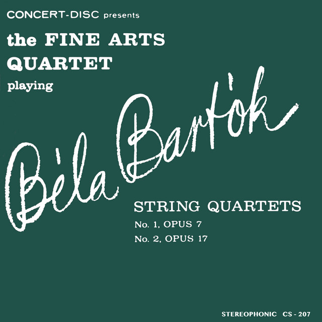 Bartók: String Quartets No. 1 & No. 2