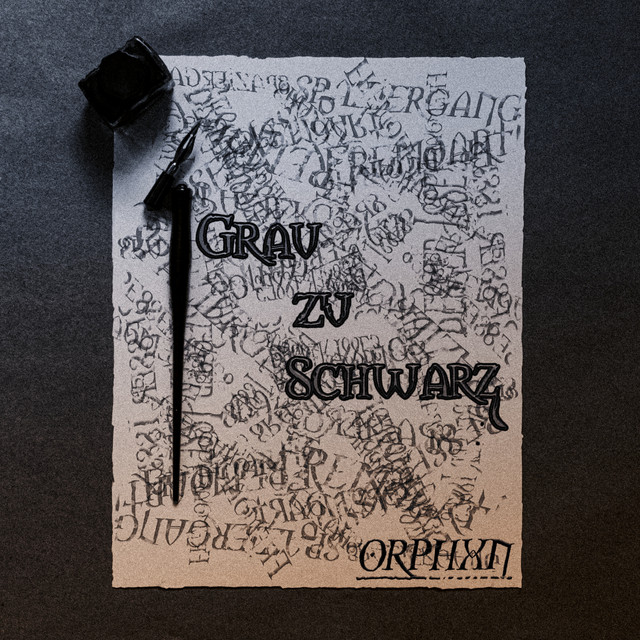Grau zu schwarz cover art