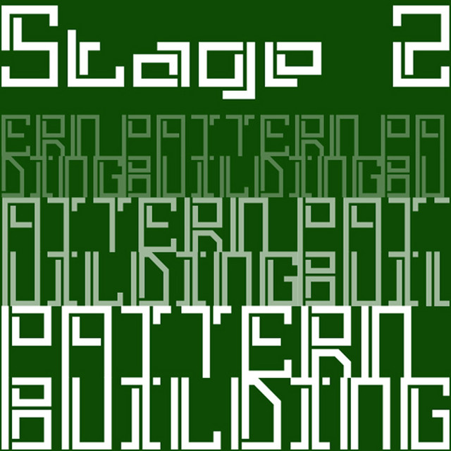 Stage 2 - Pattern Building cover art