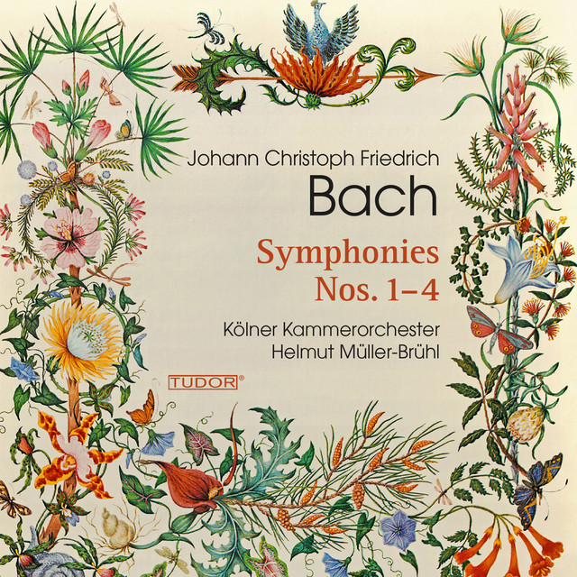Johann Christoph Friedrich Bach: Symphonies Nos. 1-4 cover art