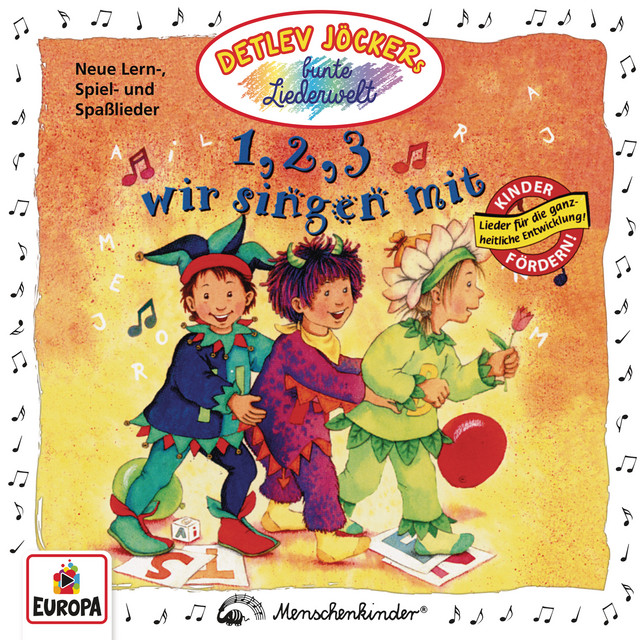 1,2,3 wir singen mit cover art