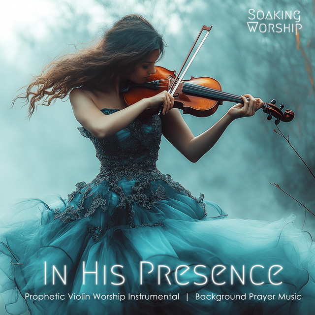 In His Presence (Prophetic Violin Worship Instrumental, Background Prayer Music) cover art
