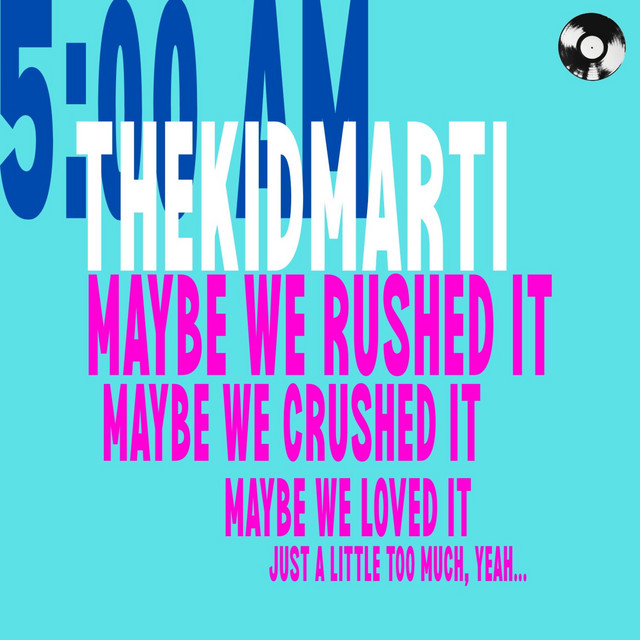 5:00 AM (MAYBE WE RUSHED IT)