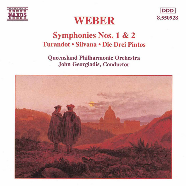 Weber: Symphonies Nos. 1 and 2 / Turandot Overture / Silvana