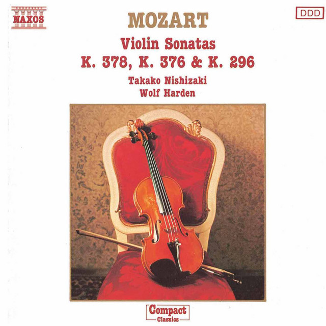 Mozart: Violin Sonatas, K. 378, K. 376 and K. 296 cover
