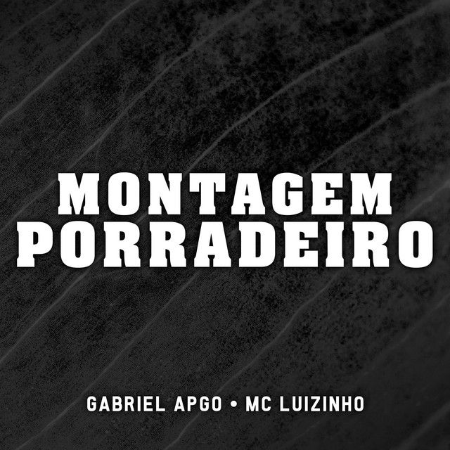 Montagem Porradeiro cover art