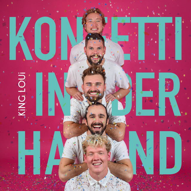 Konfetti in der Hand cover