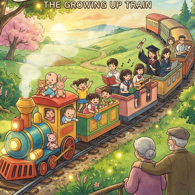 The Growing Up Train cover art