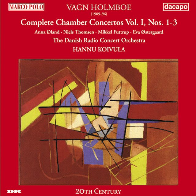 Holmboe: Chamber Concertos Nos. 1-3 cover art