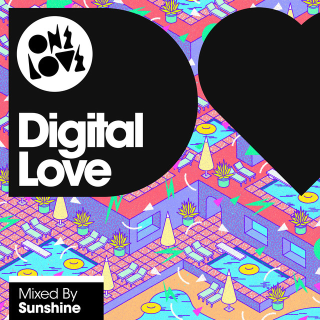 Onelove Digital Love (Mixed by Sunshine) cover art