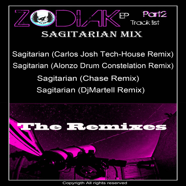 Sagitarian (The Remixes) cover art