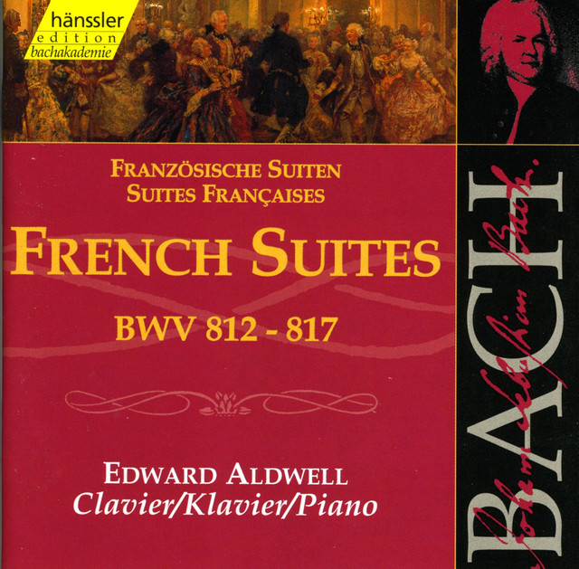 Bach, J.S.: French Suites, Bwv 812-817 cover